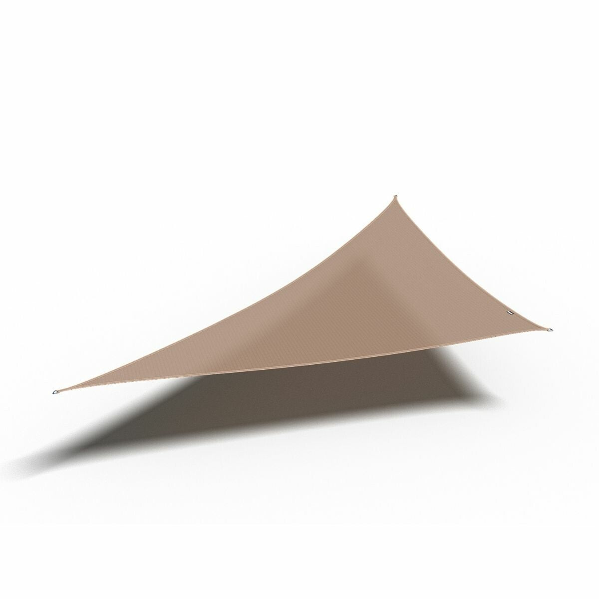 Platinum schaduwdoek Coolfit driehoek 90° zand 5.0×5.0x7.1m