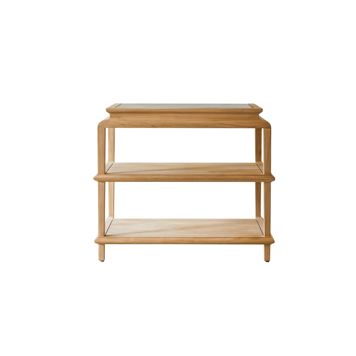 Tikamoon Wastafelmeubel van massief teak 95 cm – Naturel