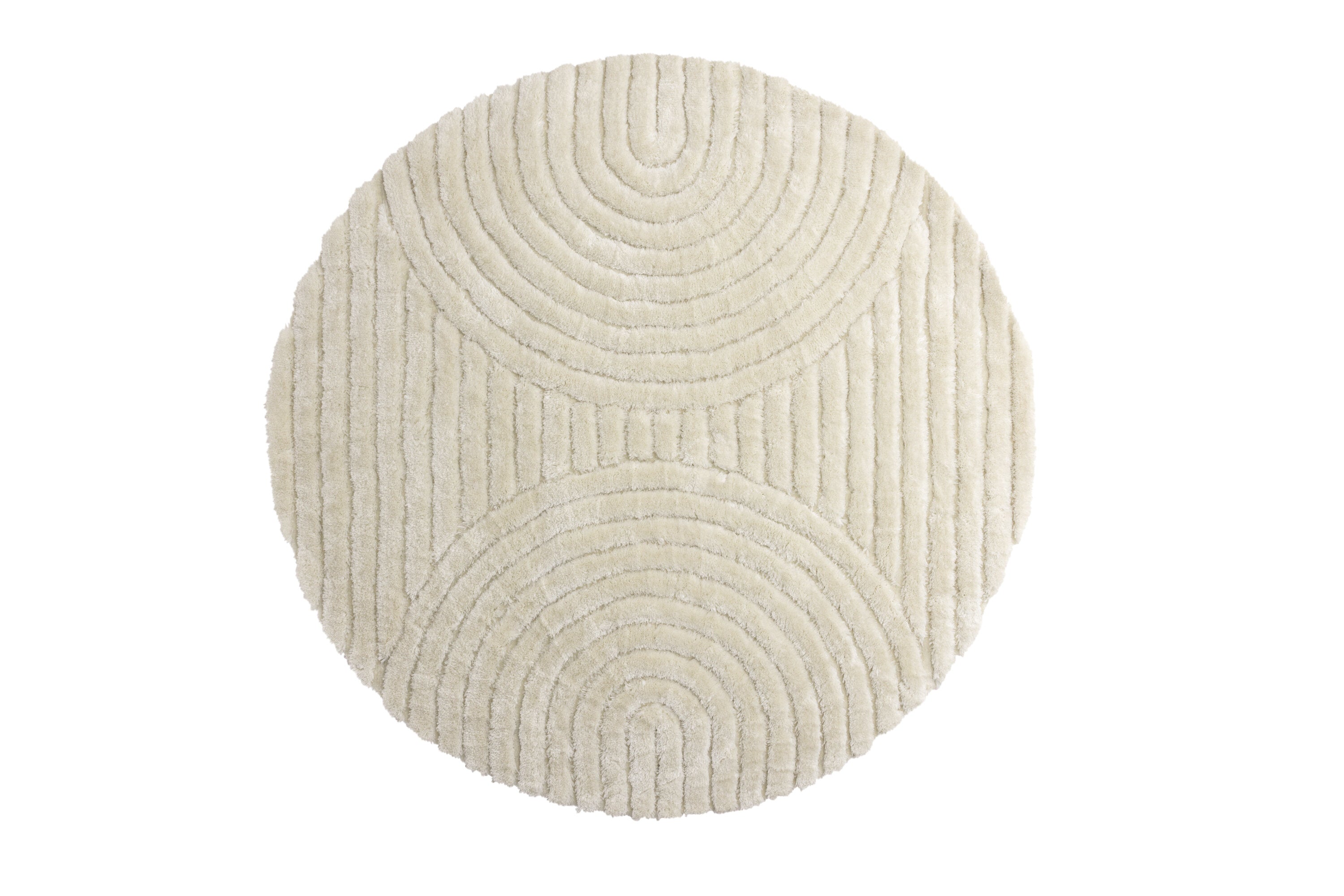 Rebellenclub Vloerkleed Kaimana – Wit