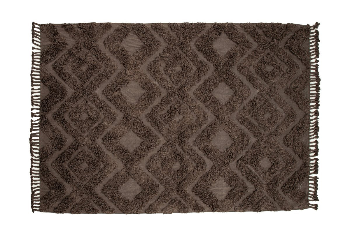 Rebellenclub Vloerkleed Nostrum – 350 x 250 cm – Bruin