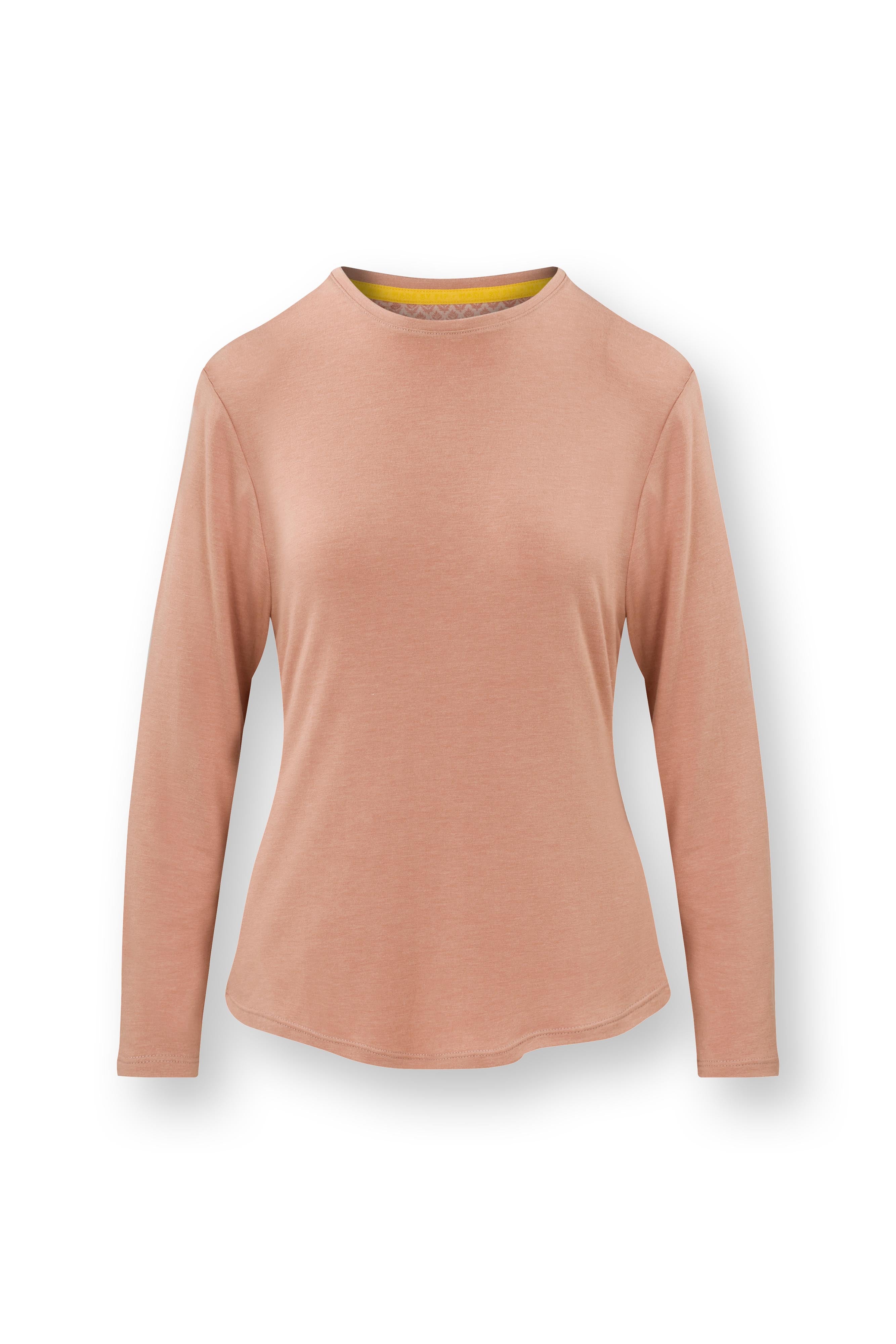 Pip Studio – Tom Pyjama t-shirt – Lange mouw Dames – Melee – Roze – XX