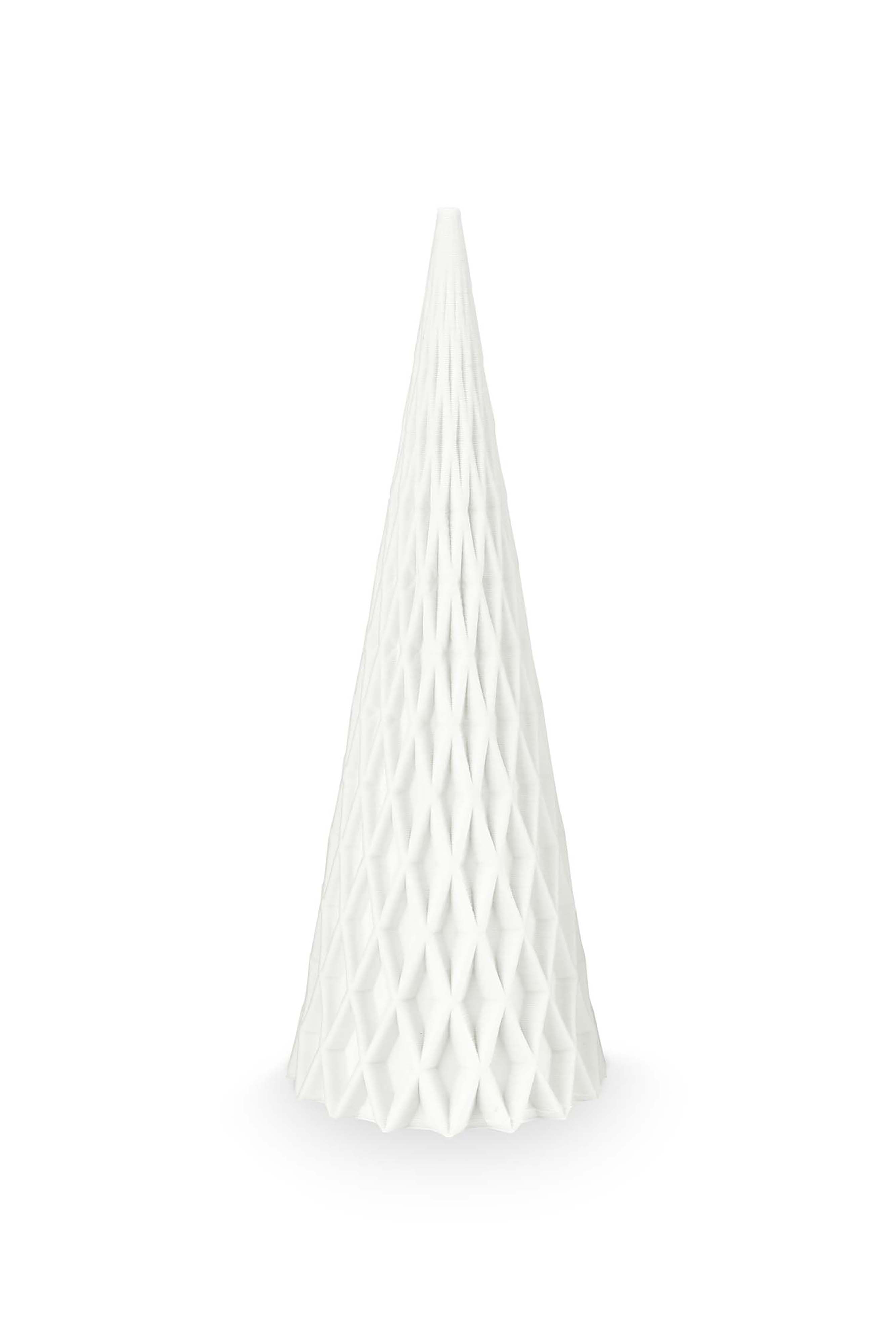 vtwonen Decoratie Kerst Beeld Diamant – Porselein – 13.5x37cm