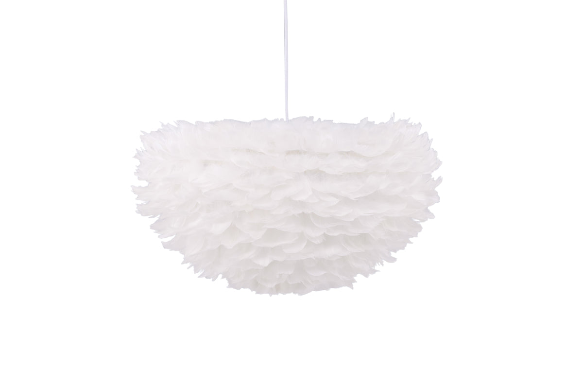 Rebellenclub Hanglamp Rora 60ø – wit – Ø 60 cm