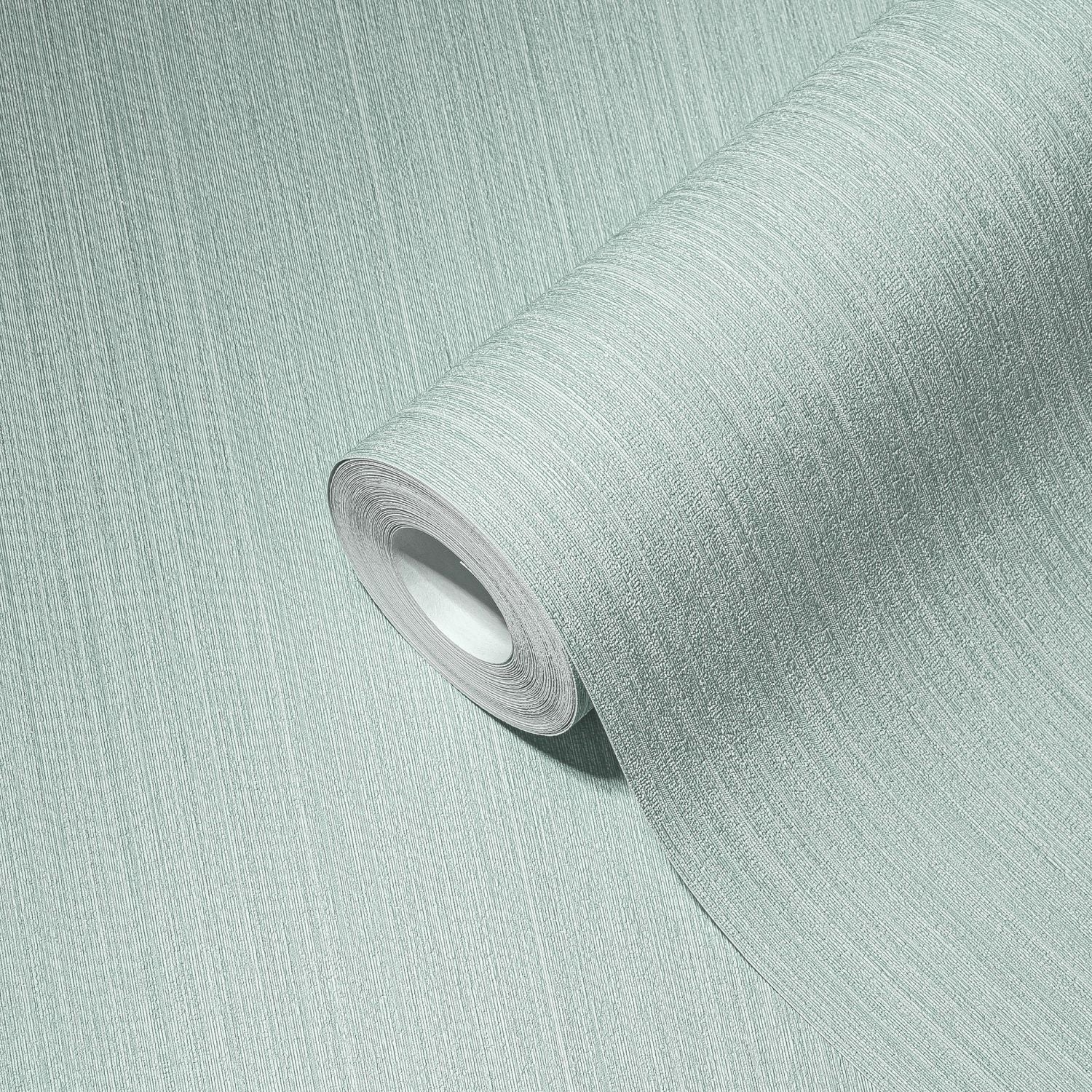 A.S. Création behang effen groen – 53 cm x 10.05 m – AS-380986
