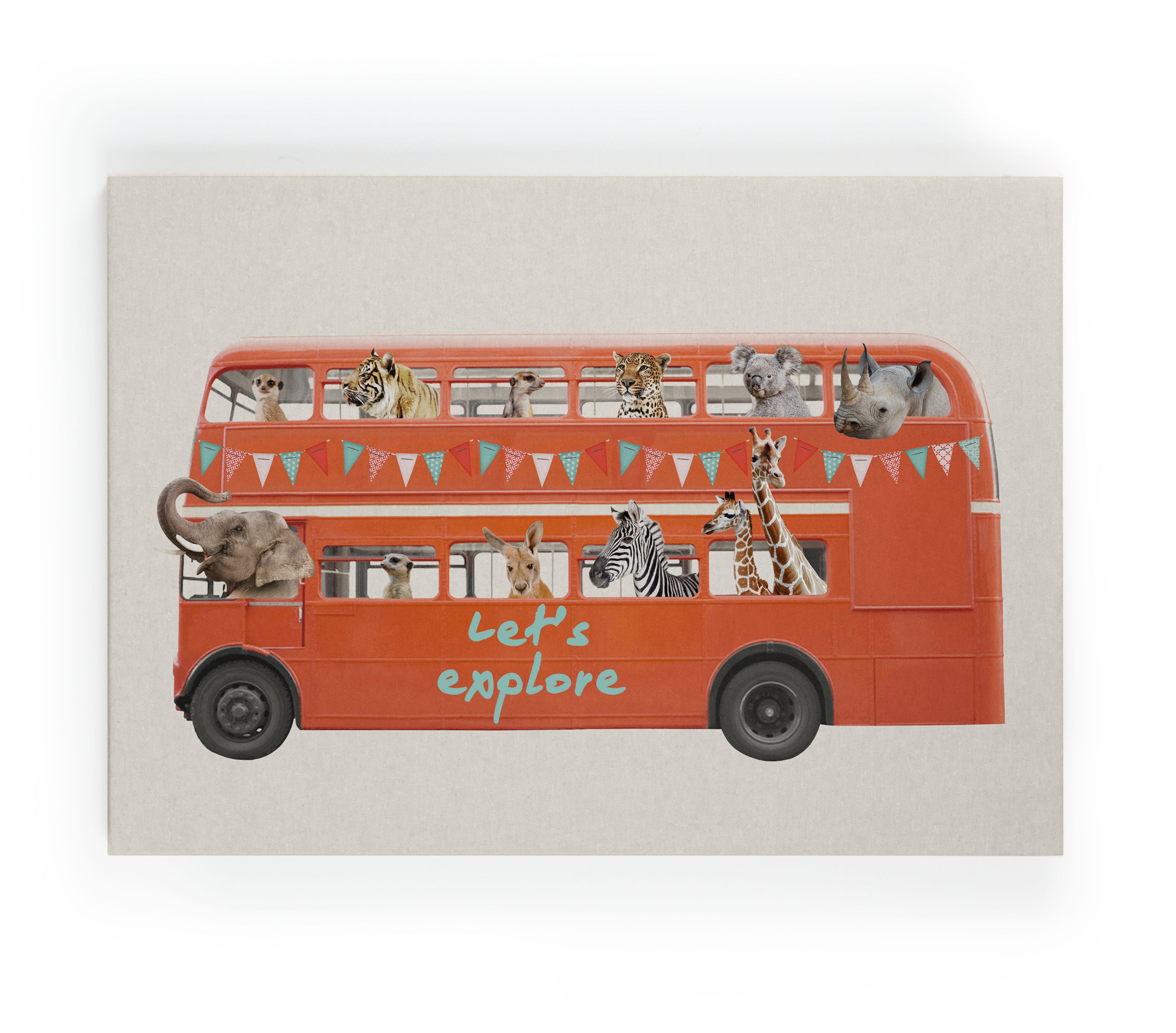 Canvas 60×40 Afdruk Bus