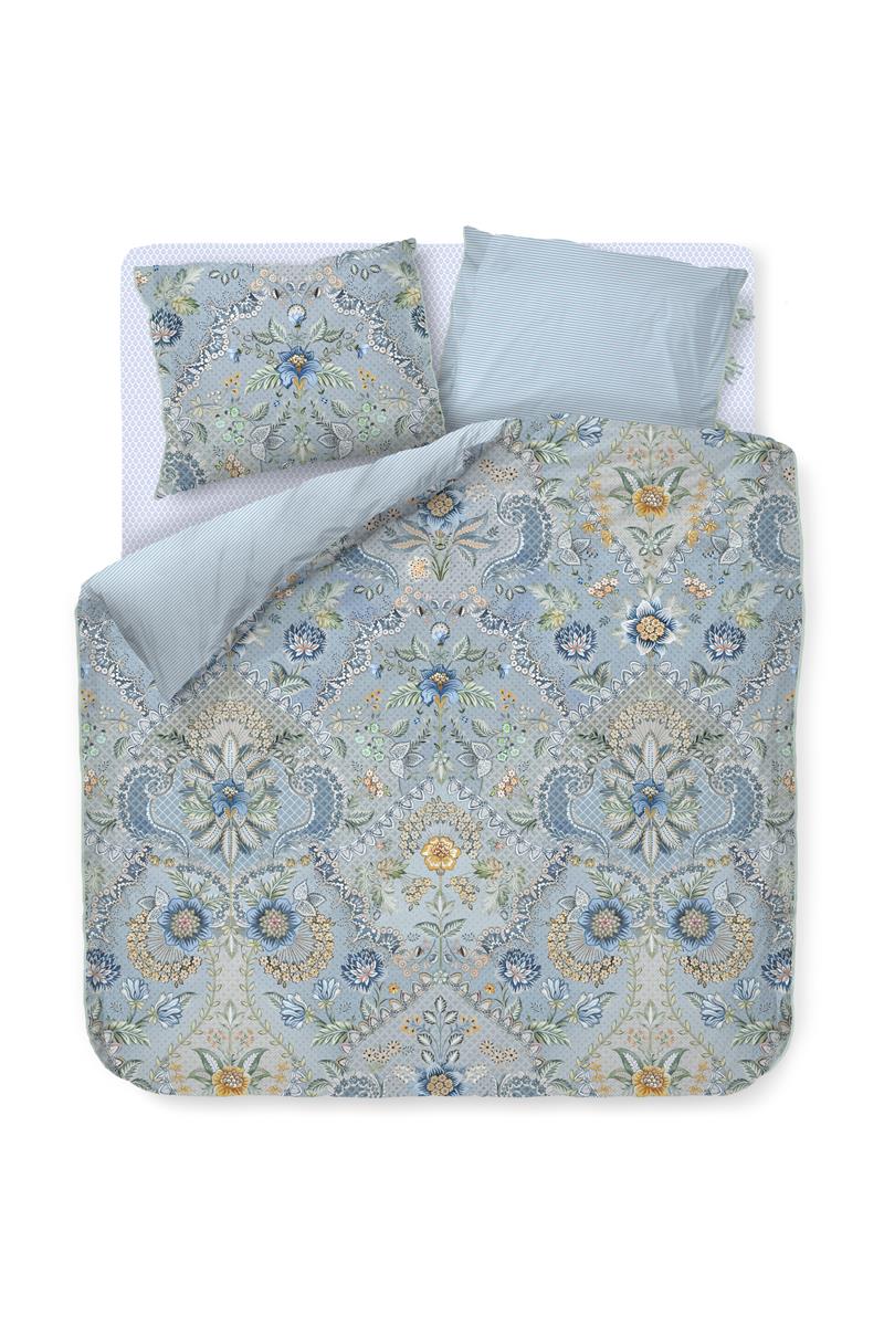 Pip Studio dekbedovertrek Saluti Grandi – 200×200/220 cm – licht blauw