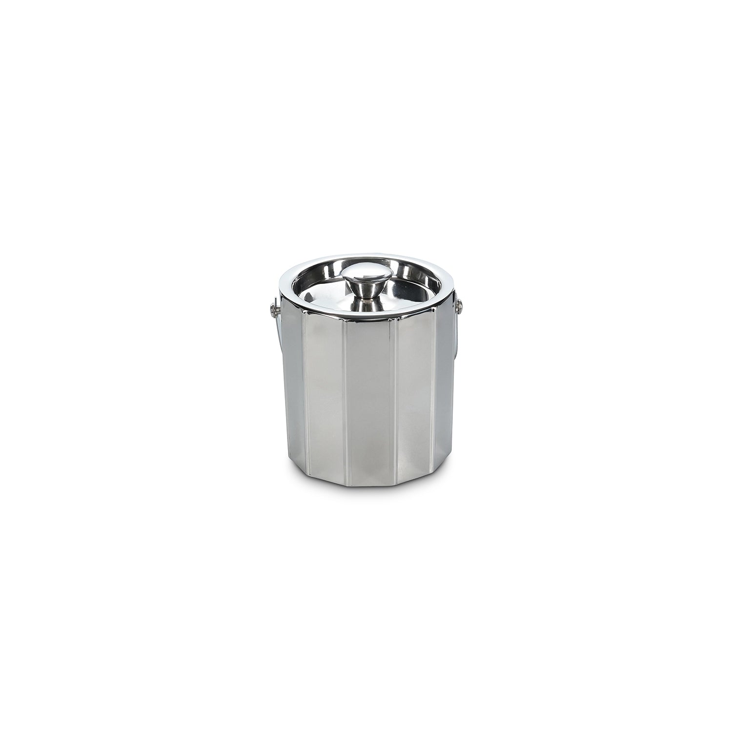 S|P Collection – Ijsemmer 15,5xH17,5cm dubbelwandig zilver Nox