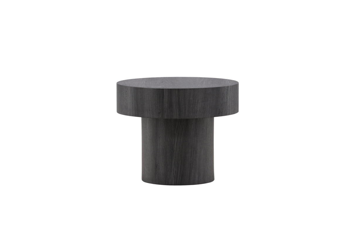 Rebellenclub Bijzettafel Medle – ø50 cm – Zwart