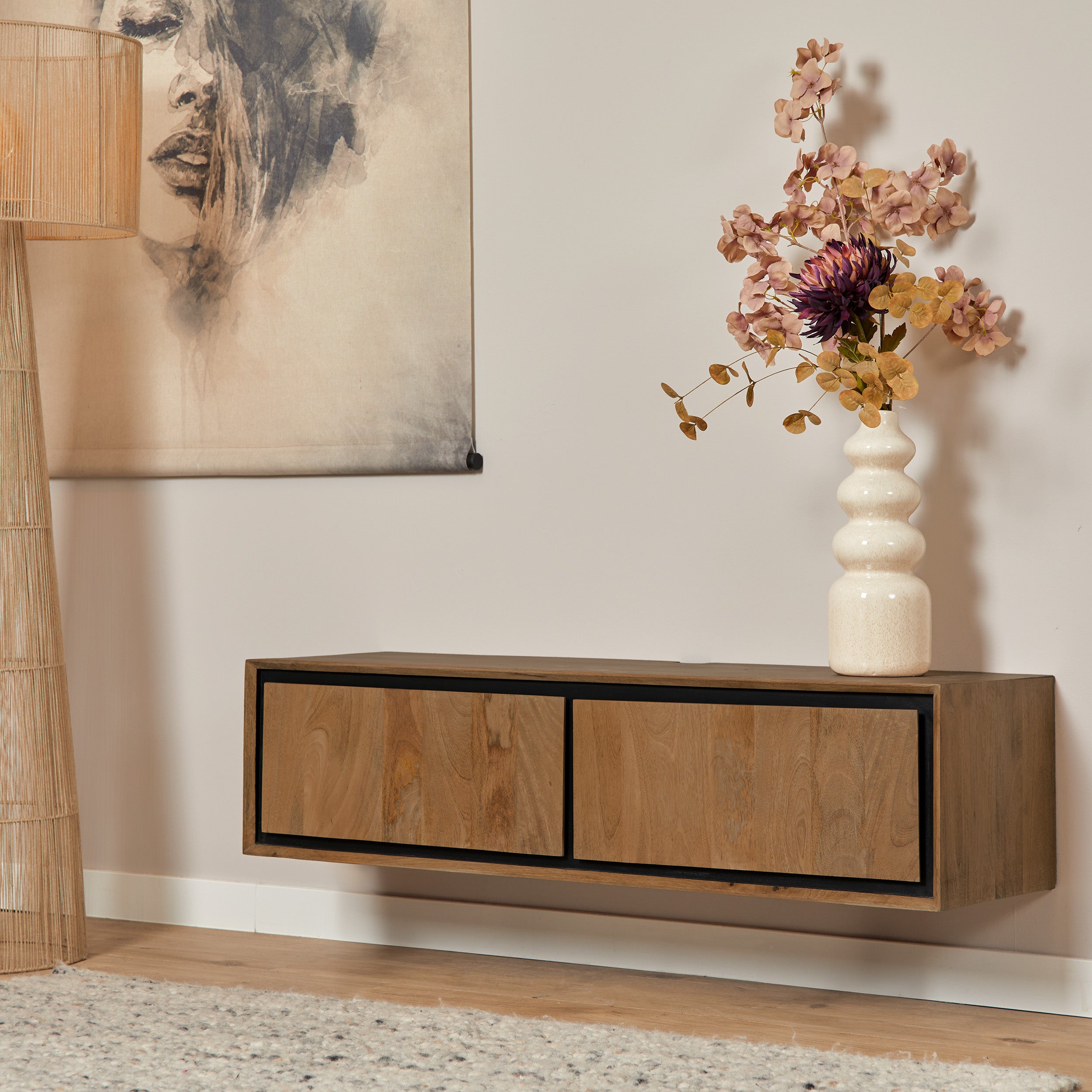 Starfurn tv meubel RichWood – bruin – 35x120x30cm