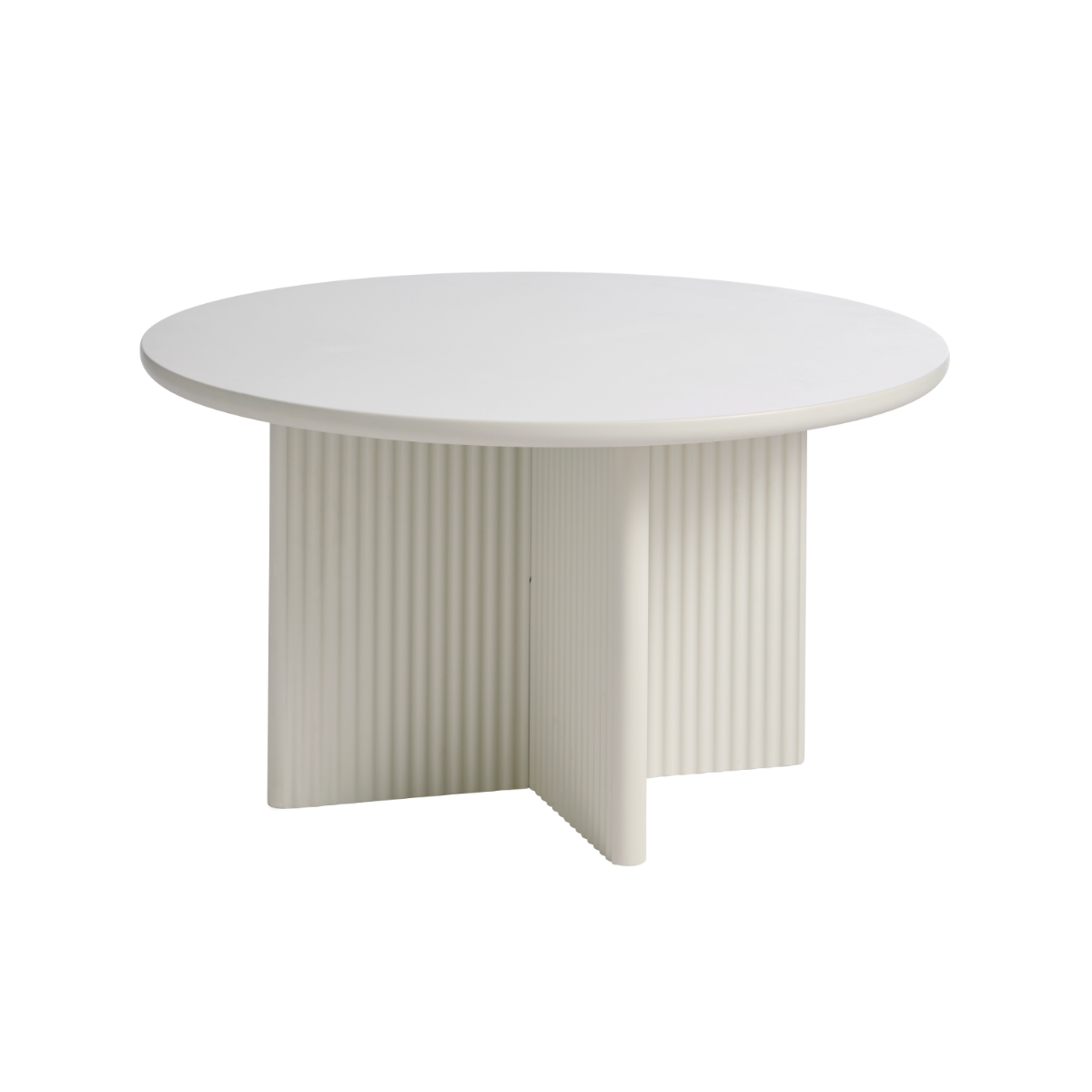 Rebellenclub Salontafel Brota – ¿80 cm – Greige