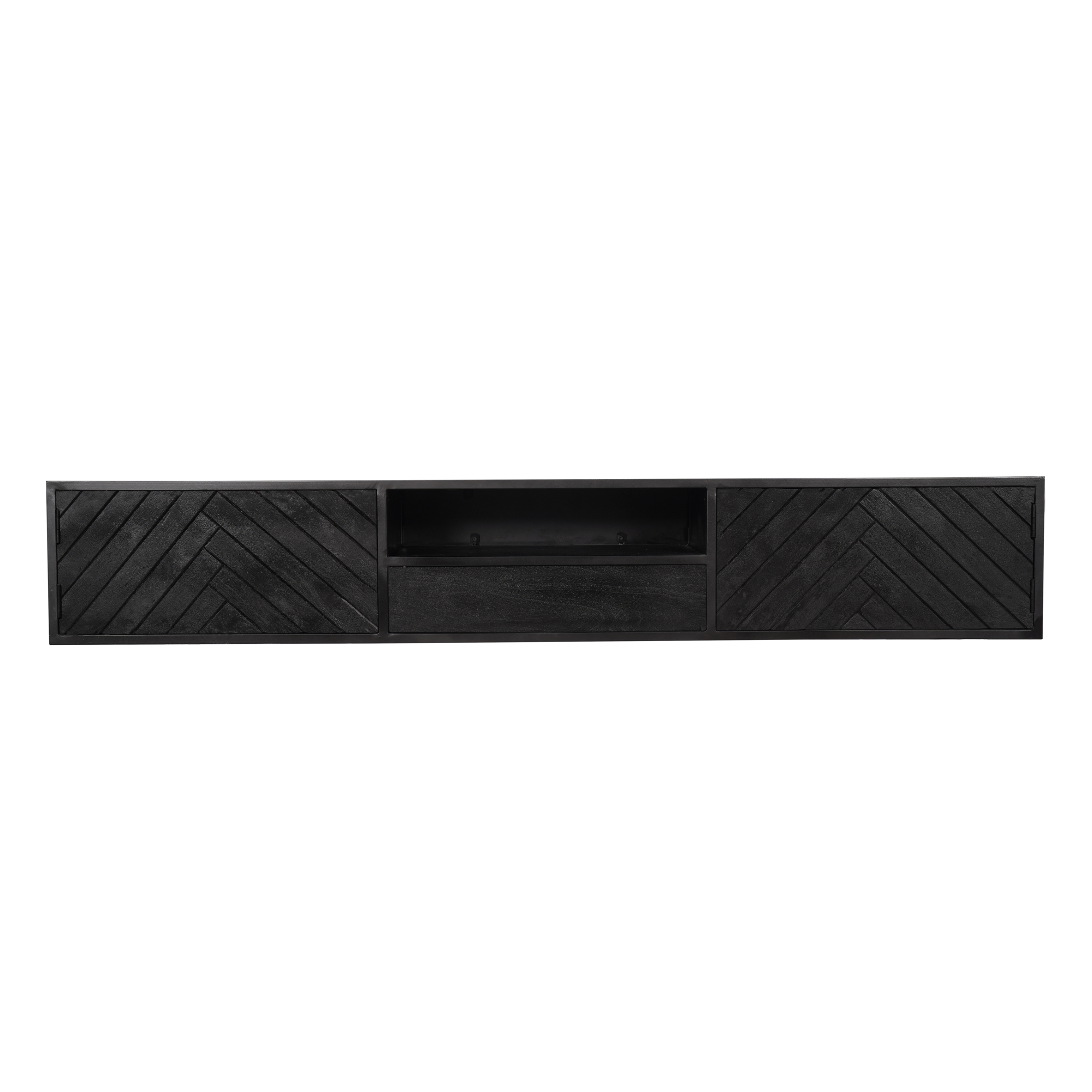 Starfurn tv meubel New York – zwart – 35x200x33cm