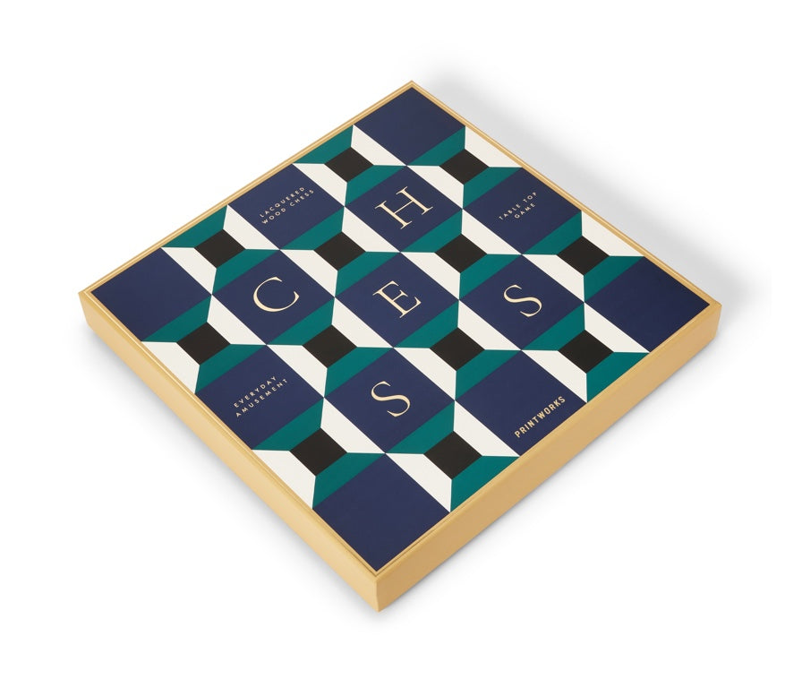 Printworks Gelakt Schaakbord – Athena