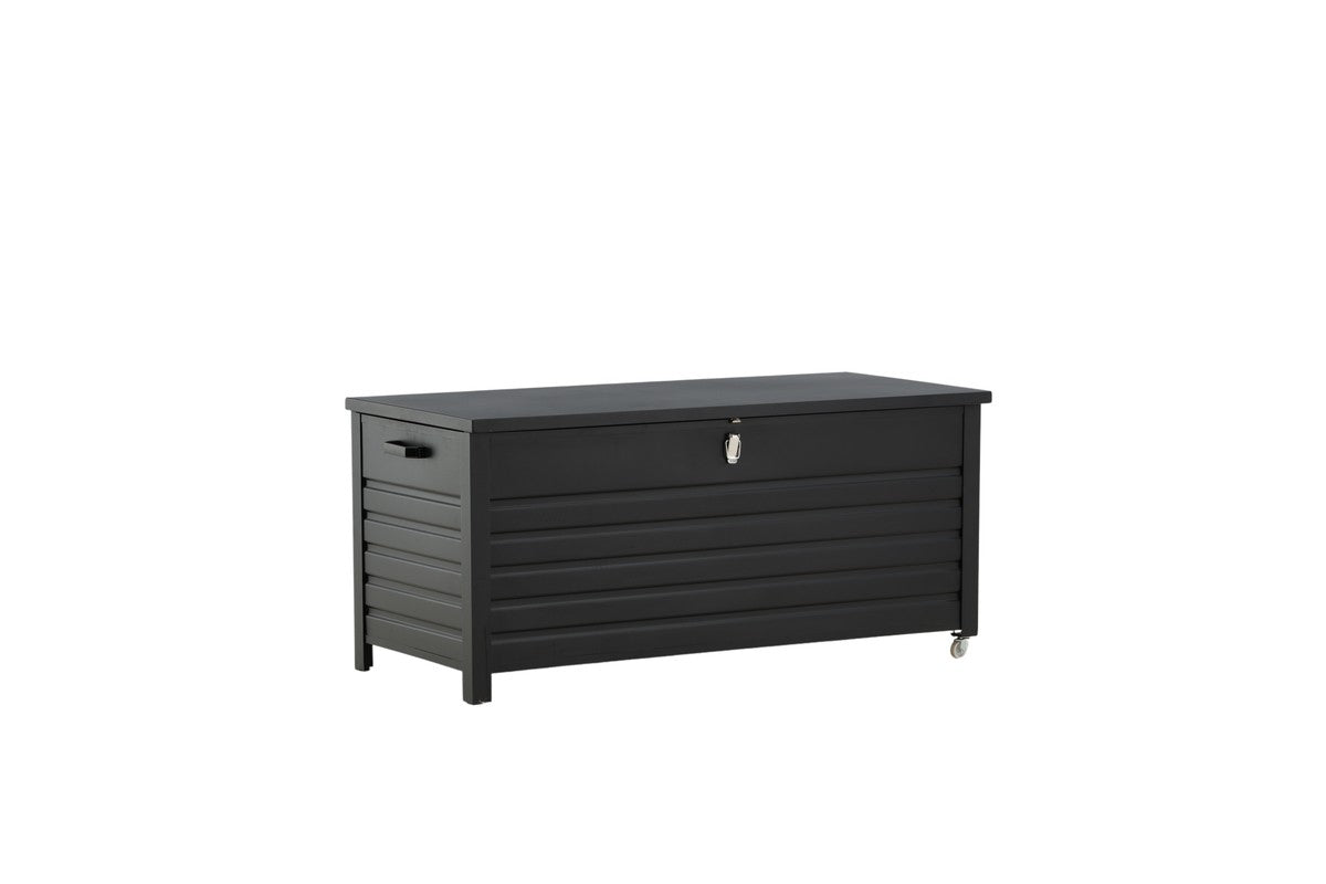 Rebellenclub Opbergbox kussen Malva – 130 x 60 cm – Zwart