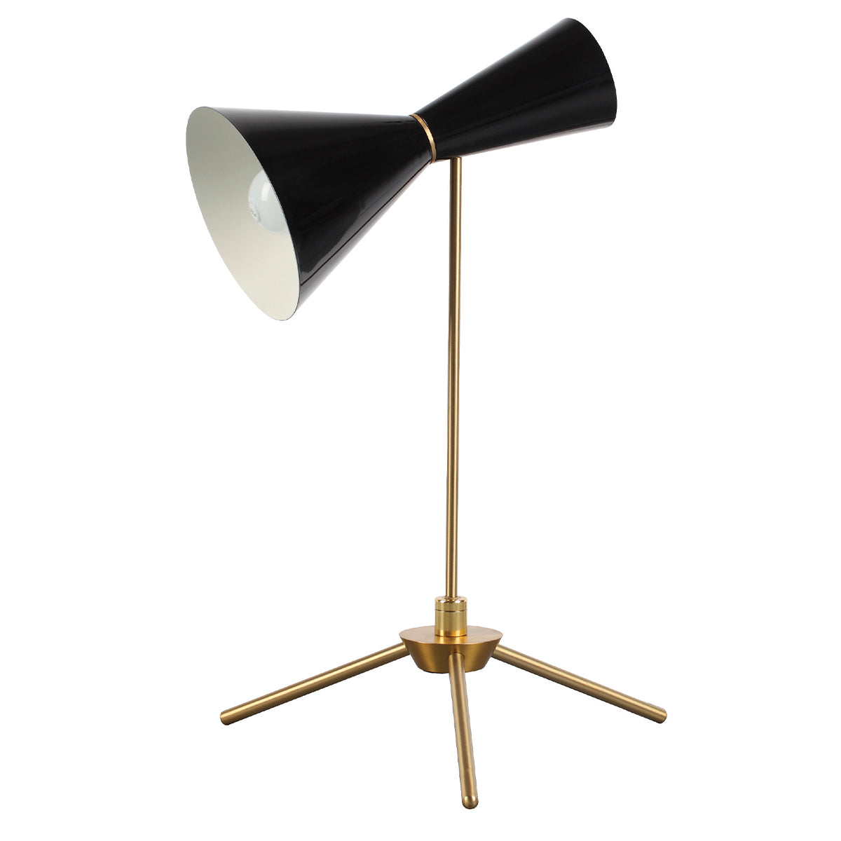Signature – FRANCOIS Bureaulamp – Zwart – 40x31x70 cm